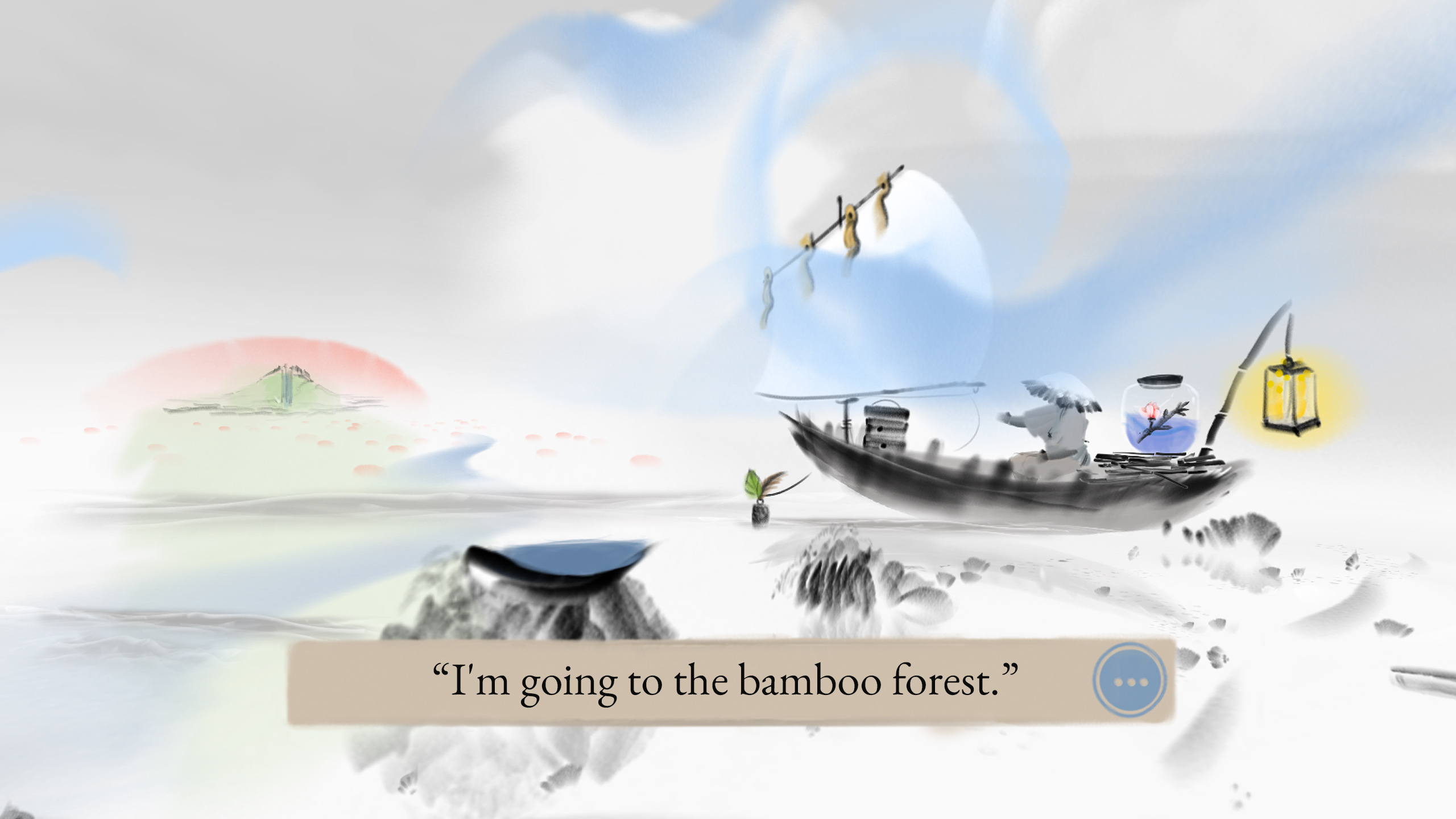 Departure moment from Mirages of Winter